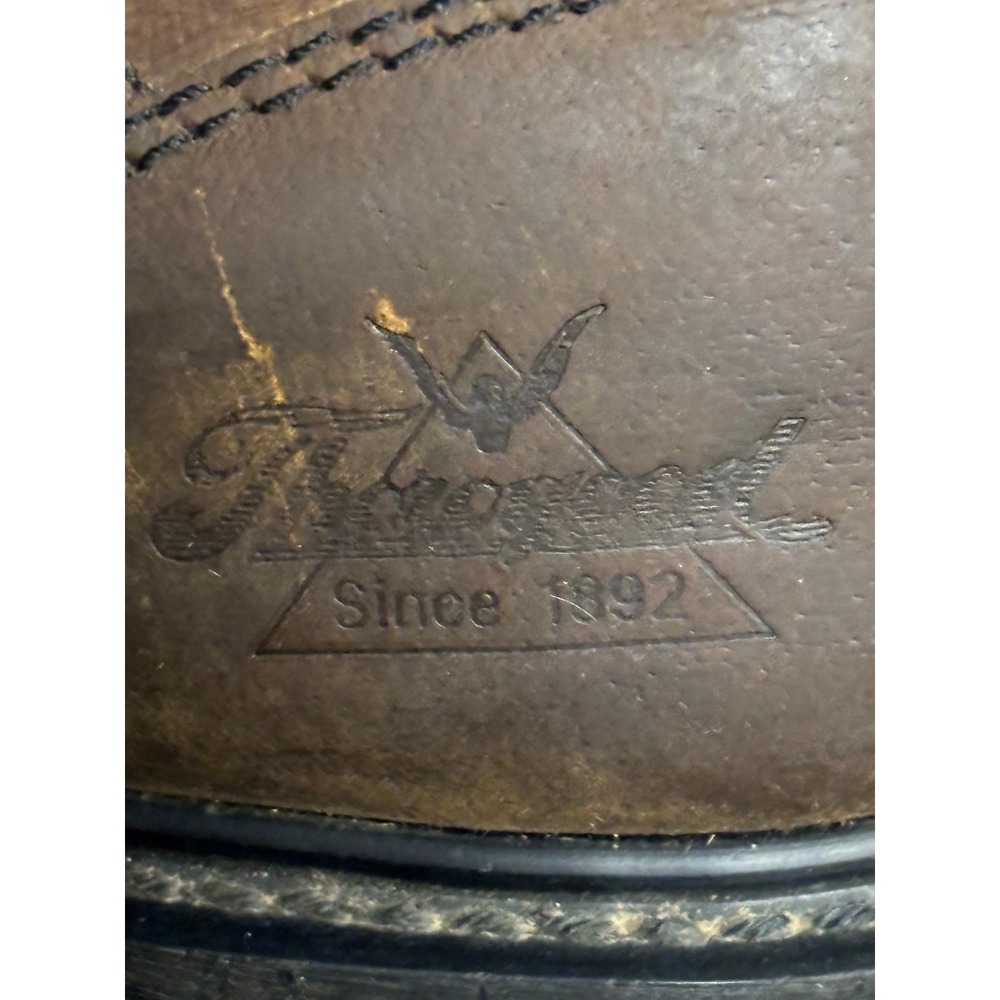 Thorogood Mens Steel Toe Leather Work Boots Brown Lace Up 804-4638 10W - Picture 5 of 14